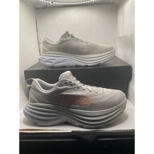 Hoka Womens Bondi 8- Harbor Mist/Lunar Rock Size 8B